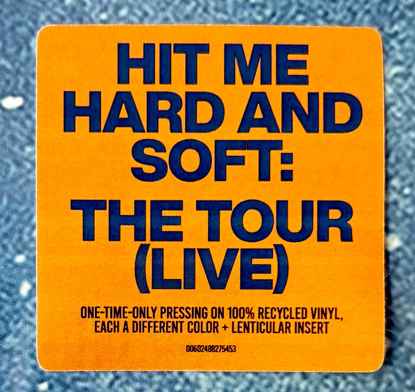 Billie Eilish - Hit Me Hard And Soft: The Tour [Live] [Blue & Yellow & Red Vinyl] (0602488275453)