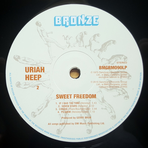 Uriah Heep - Sweet Freedom (BMGRM090LP)
