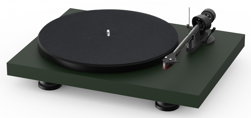 Pro-Ject Debut Carbon EVO (Ortofon 2M Red) satin green
