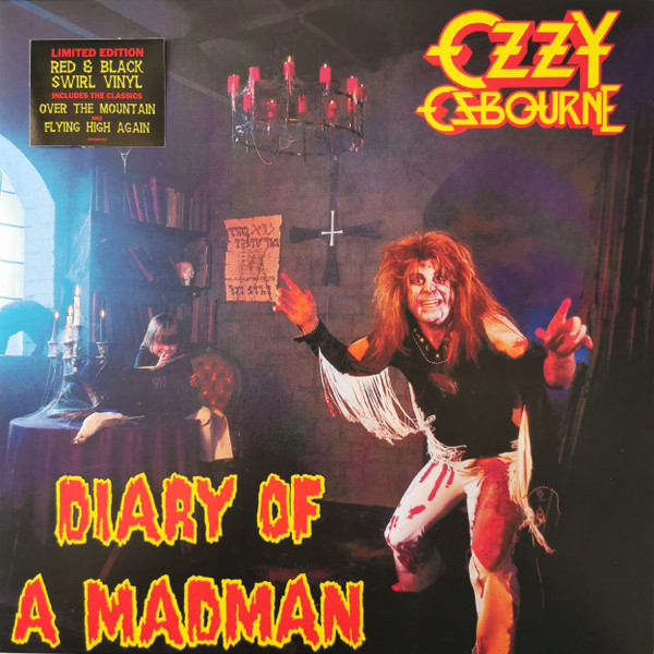 Ozzy Osbourne - Diary Of A Madman [Red/Black Swirl Vinyl] (19439883391)