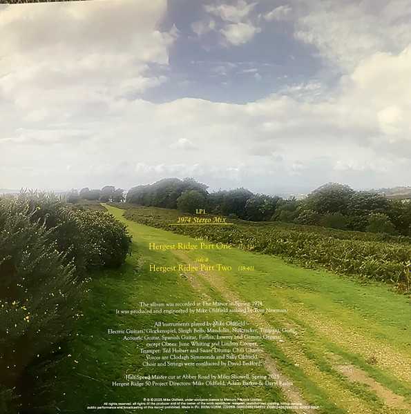 Mike Oldfield - Hergest Ridge [50th Anniversary Edition] (602465758825)