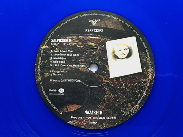 Nazareth - Exercises [Blue Vinyl] (SALVO388LP)