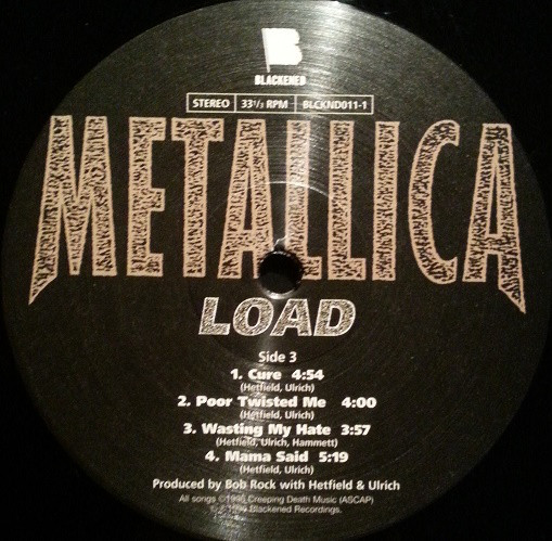 Metallica - Load (BLCKND011-1)