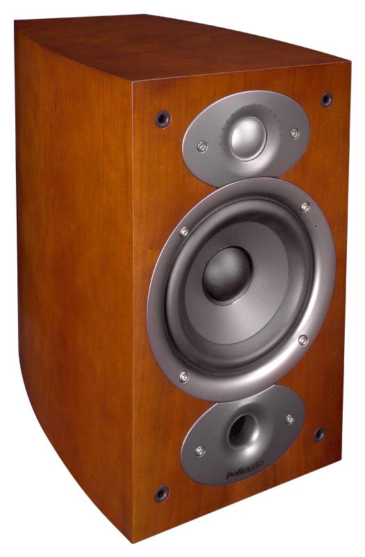 Polk Audio RTi A3 cherry wood veneer