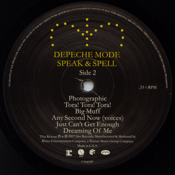 Depeche Mode - Speak & Spell (1-234236)