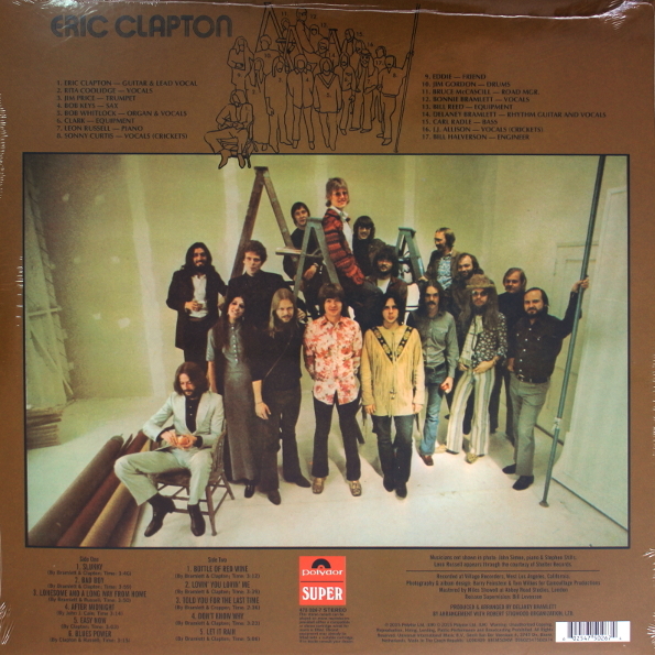 Eric Clapton - Eric Clapton (475 026-7)
