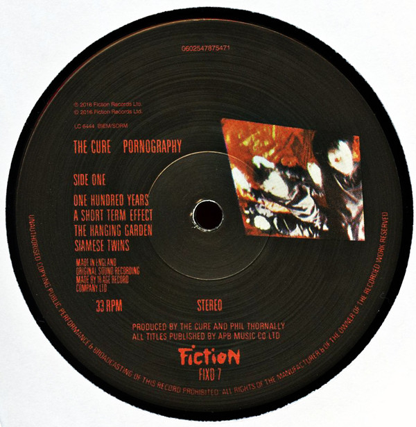 The Cure - Pornography (0602547875471)