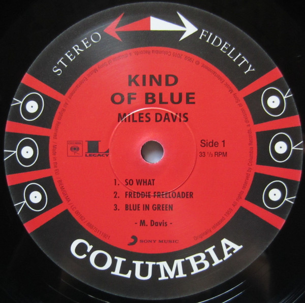 Miles Davis - Kind Of Blue (88875111921)