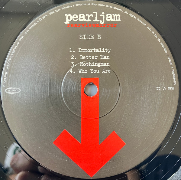 Pearl Jam - Rearviewmirror (Greatest Hits 1991-2003: Volume 2) (19439895061)