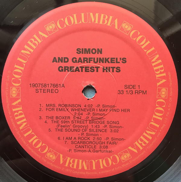 Simon And Garfunkel - Simon And Garfunkel's Greatest Hits (19075817661)