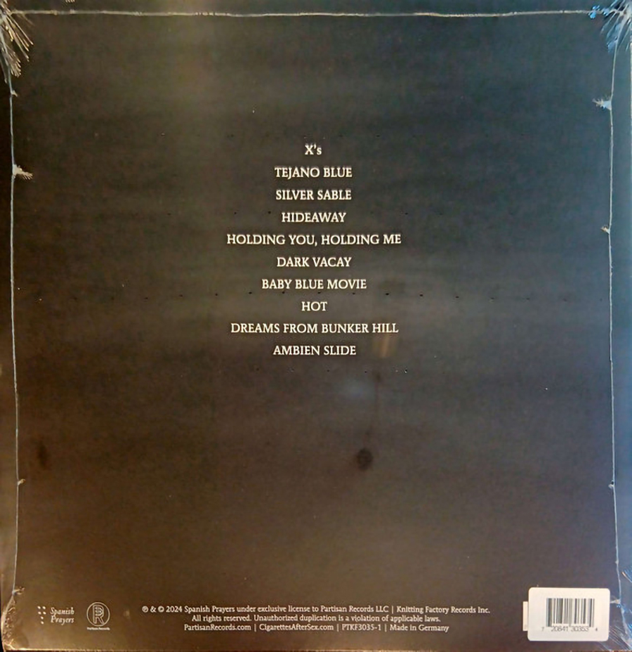 Cigarettes After Sex - X's [Crystal Clear Vinyl] (0720841303534)