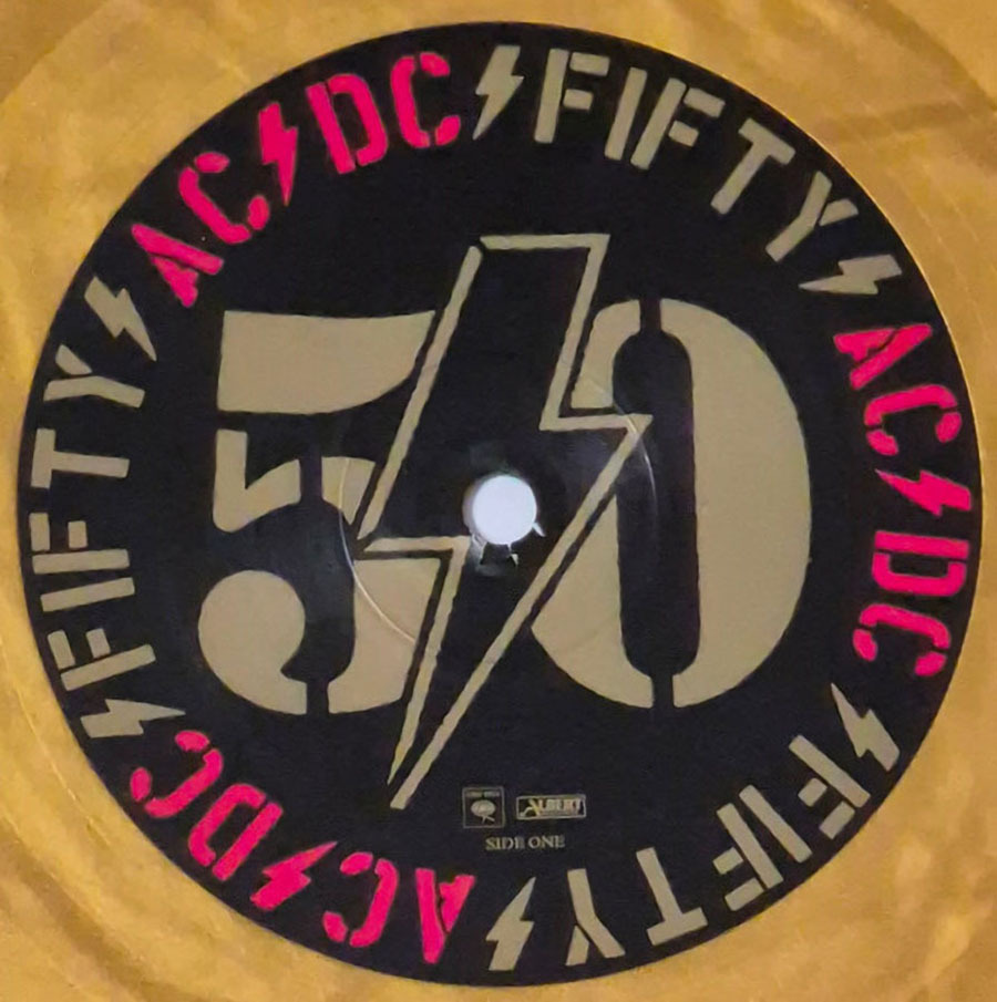 AC/DC - Live [50th Anniversary Edition Gold Vinyl] (19658834561)