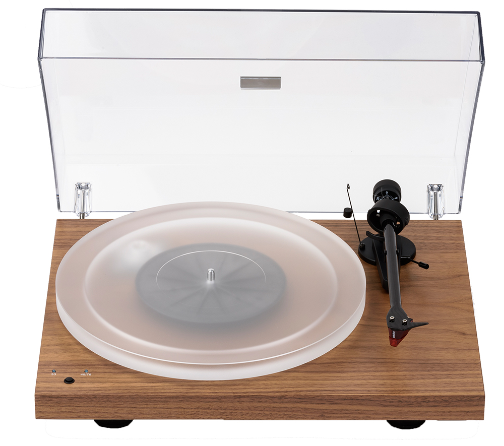 Pro-Ject Debut Carbon RecordMaster HiRes (Ortofon 2M Red) walnut