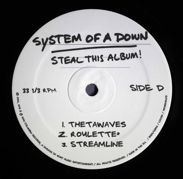 System Of A Down - Steal This Album! (0190758656212)