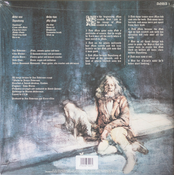 Jethro Tull - Aqualung [Steven Wilson Stereo Remix] [Clear Vinyl] (0190296742262)