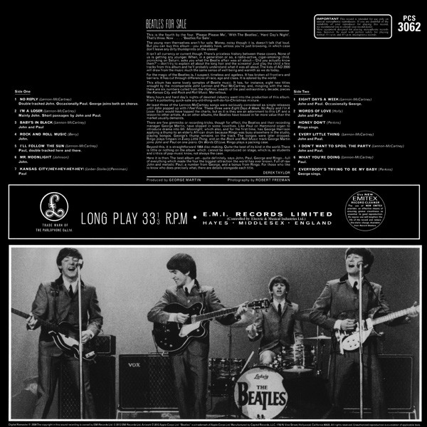 The Beatles - Beatles For Sale (0094638241416) [EU]