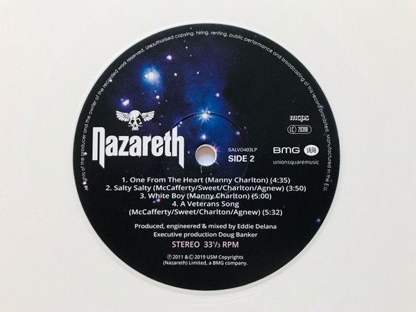 Nazareth - Cinema [White Vinyl] (SALVO403LP)