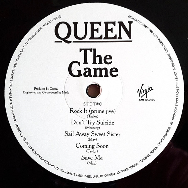Queen - The Game (00602547202758) [EU]