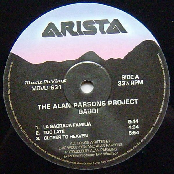 The Alan Parsons Project - Gaudi (MOVLP631)