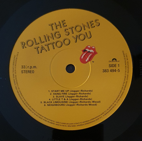 The Rolling Stones - Tattoo You [40th Anniversary Edition] (383 494-5)