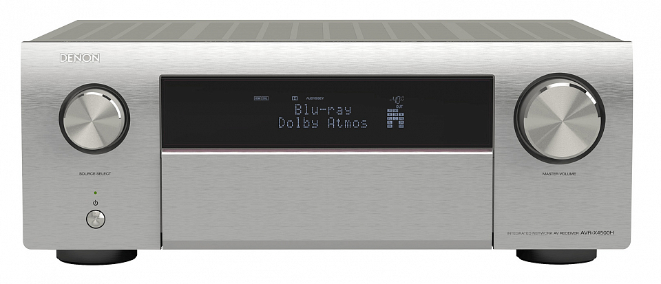 АВ-ресивер Denon AVR-X4500H premium silver